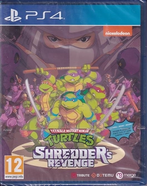 Teenage Mutant Ninja Turtles Shredders Revenge - i Folie - PS4 (AA Grade) (Genbrug)